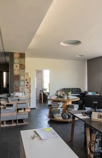 Porta di ingresso studio progettazione architettonica Pace